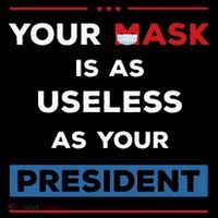 Your Mask Is As Useless As Your President Sustainable Bucket Hat
