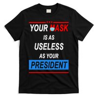 Your Mask Is As Useless As Your President T-Shirt