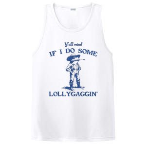 YAll Mind If I Do Some Lollygagging Cow Frog PosiCharge Competitor Tank