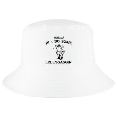 YAll Mind If I Do Some Lollygaggin Cute Frog Cool Comfort Performance Bucket Hat