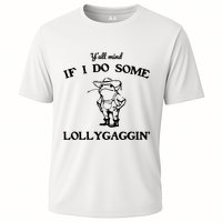 YAll Mind If I Do Some Lollygaggin Cute Frog Cooling Performance Crew T-Shirt