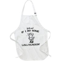 YAll Mind If I Do Some Lollygaggin Cute Frog Apron