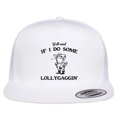 YAll Mind If I Do Some Lollygaggin Cute Frog Flatbill Hat