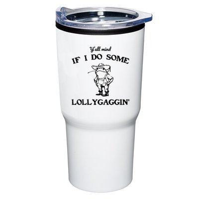 YAll Mind If I Do Some Lollygaggin Cute Frog Tumbler
