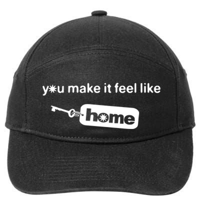 You Make It Feel Like Home 7-Panel Snapback Hat