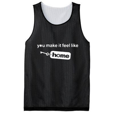 You Make It Feel Like Home Mesh Reversible Basketball Jersey Tank