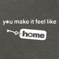 You Make It Feel Like Home Cotton Canvas Backpack