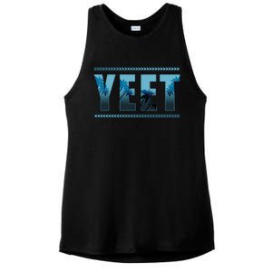 Cool Yeet Meme Ladies PosiCharge Tri-Blend Wicking Tank