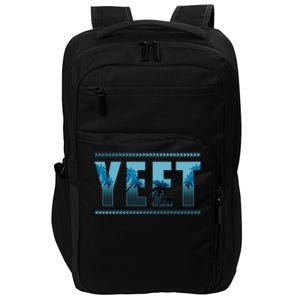 Cool Yeet Meme Impact Tech Backpack