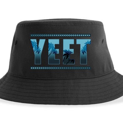 Cool Yeet Meme Sustainable Bucket Hat