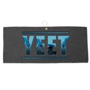 Cool Yeet Meme Large Microfiber Waffle Golf Towel