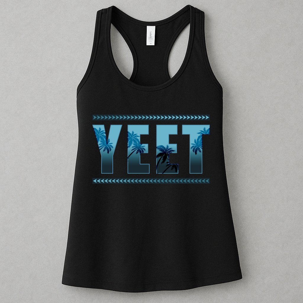 Cool Yeet Meme Womens Tank Top