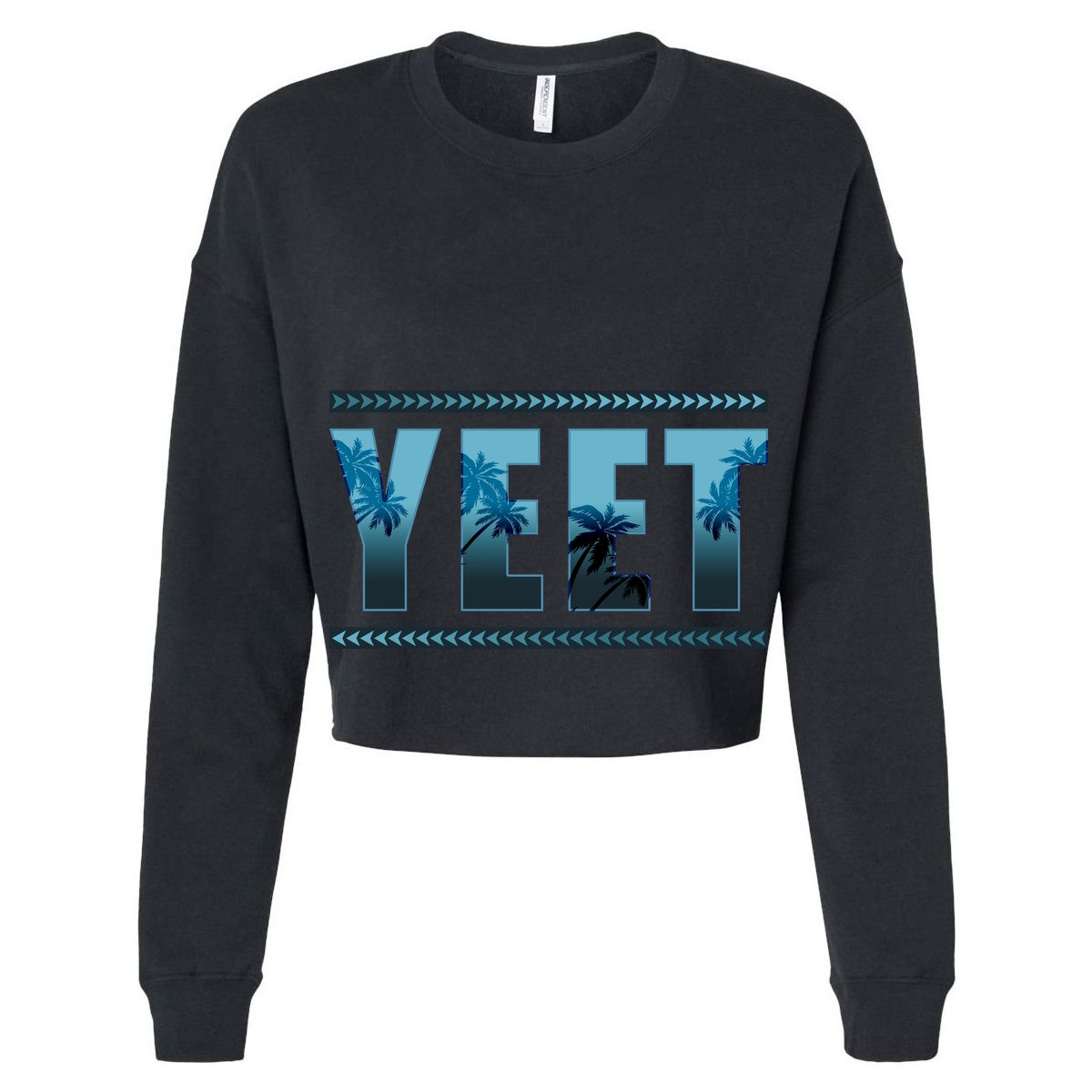 Cool Yeet Meme Women's Crop Top Tee