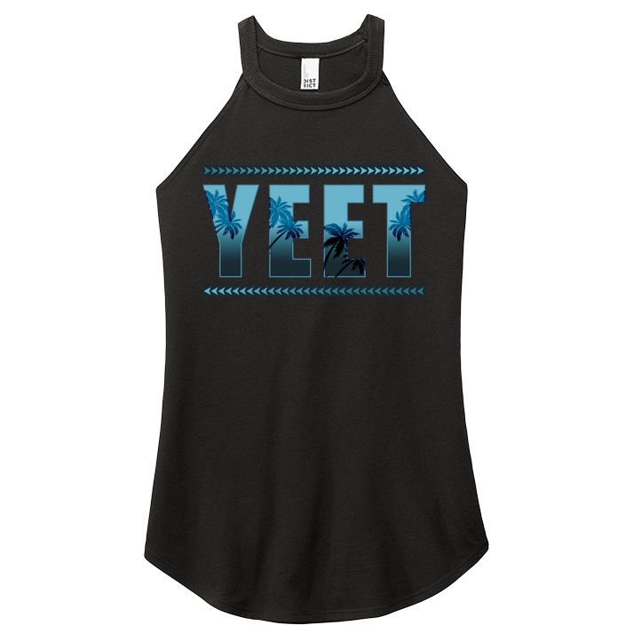 Cool Yeet Meme Women's Perfect Tri Rocker Tank