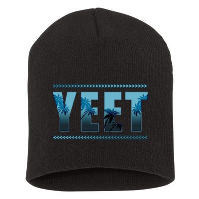 Cool Yeet Meme Short Acrylic Beanie