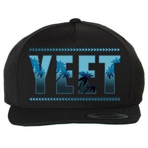 Cool Yeet Meme Wool Snapback Cap