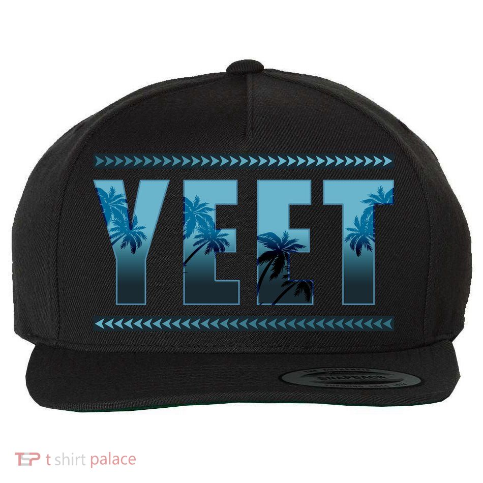Cool Yeet Meme Wool Snapback Cap