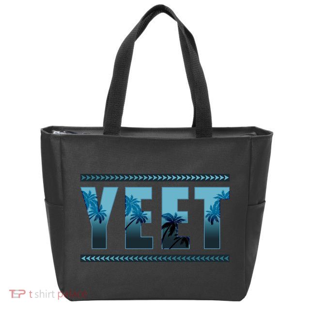Cool Yeet Meme Zip Tote Bag