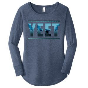 Cool Yeet Meme Women's Perfect Tri Tunic Long Sleeve Shirt