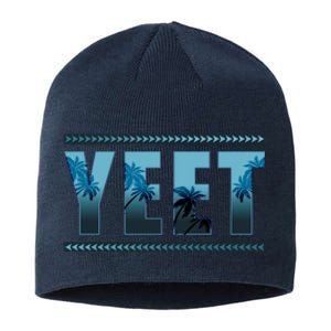 Cool Yeet Meme Sustainable Beanie