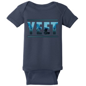 Cool Yeet Meme Baby Bodysuit