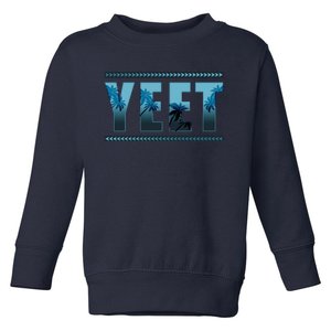 Cool Yeet Meme Toddler Sweatshirt