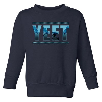 Cool Yeet Meme Toddler Sweatshirt