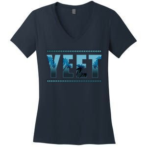 Cool Yeet Meme Women's V-Neck T-Shirt