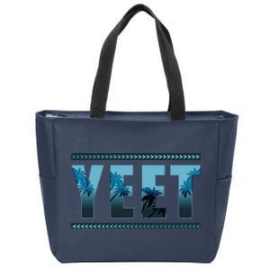 Cool Yeet Meme Zip Tote Bag