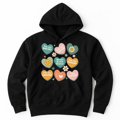 You Matter Kindness Be Kind Groovy Mental Health Matters Hoodie
