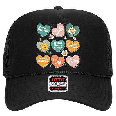 You Matter Kindness Be Kind Groovy Mental Health Matters Trucker Hat