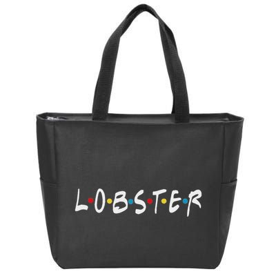 YouR My Lobster Novelty Zip Tote Bag