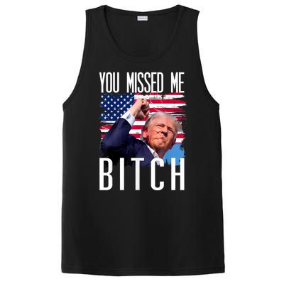 You Missed Me Bitch Trump 2024 Survived Election Rally PosiCharge Competitor Tank