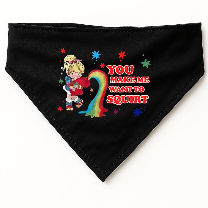 You Make Me Want To Squirt USA-Made Doggie Bandana