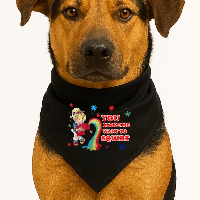 You Make Me Want To Squirt USA-Made Doggie Bandana
