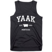 Yaak Montana Mt Vintage Athletic Sports Tank Top