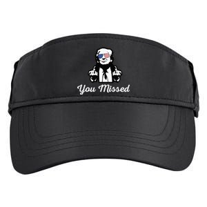 You Messed Mocked Trump Adult Drive Performance Visor