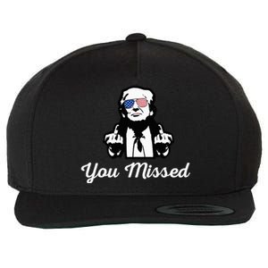 You Messed Mocked Trump Wool Snapback Cap