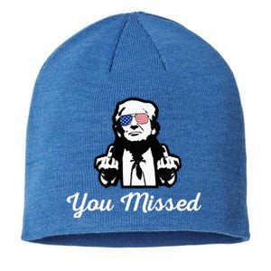 You Messed Mocked Trump Sustainable Beanie