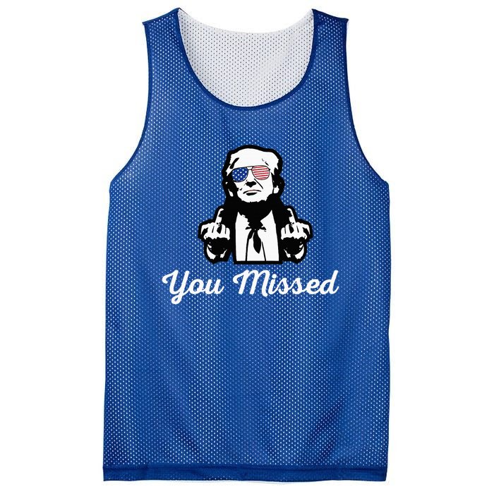 You Messed Mocked Trump Mesh Reversible Basketball Jersey Tank