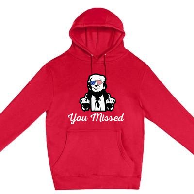 You Messed Mocked Trump Premium Pullover Hoodie