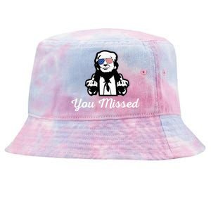 You Messed Mocked Trump Tie-Dyed Bucket Hat