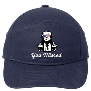 You Messed Mocked Trump 7-Panel Snapback Hat