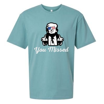 You Messed Mocked Trump Sueded Cloud Jersey T-Shirt