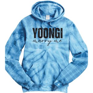 Yoongi Marry Me Tie Dye Hoodie