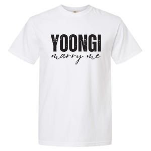 Yoongi Marry Me Garment-Dyed Heavyweight T-Shirt