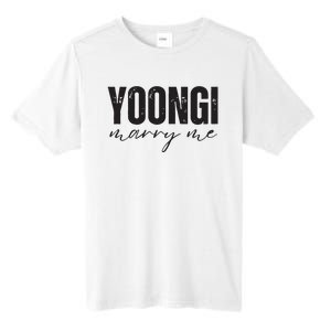 Yoongi Marry Me Tall Fusion ChromaSoft Performance T-Shirt