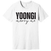 Yoongi Marry Me Premium T-Shirt