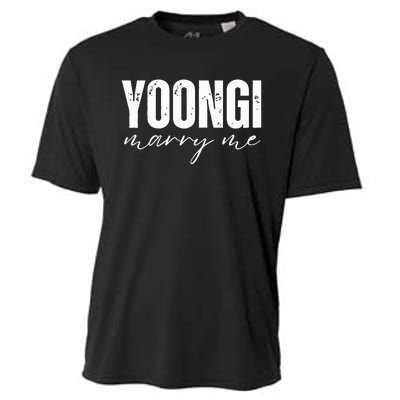 Yoongi Marry Me Cooling Performance Crew T-Shirt