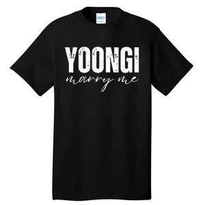 Yoongi Marry Me Tall T-Shirt